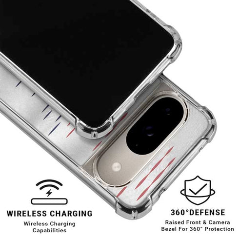 South Korea Soccer Flag Google Pixel 10 Clear Case